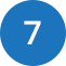 Number 7 An icon of the number 7
